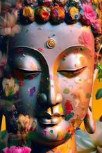 Diamond Painting boedah bloem 50x40cm, Verzenden, Nieuw, Overige typen