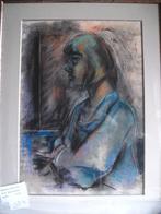 pasteltekening - meisjesportret, Enlèvement, Neuf