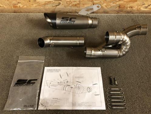 SC Project S1 uitlaat demper Ducati Panigale V4 S 2019-2021, Motoren, Onderdelen | Ducati, Gebruikt, Ophalen of Verzenden