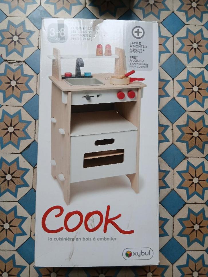 speelgoedkeuken Oxybul hout, Kinderen en Baby's, Speelgoed | Speelkeukens, Gebruikt, Speelkeuken, Hout, Ophalen