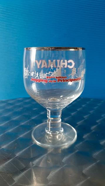 Verre Chimay 33cl 25 ème jogging de la principauté de Chimay beschikbaar voor biedingen
