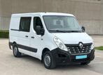Renault Master Tech Dubbel Cabine 7 zitplaatsen met 107000km, Auto's, USB, Renault, 2500 kg, Bedrijf