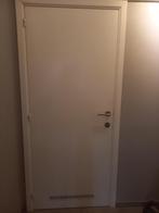 Binnendeur met ventilatierooster , klink en slot, Ophalen, Gebruikt, Hout, Binnendeur