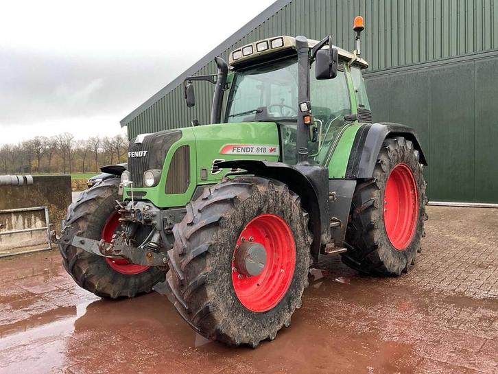 Fendt 818 Vario TMS Vierwielaangedreven landbouwtractor, Zakelijke goederen, Landbouw | Tractoren, Fendt, Gebruikt