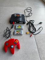 Nintendo 64 console met games, Games en Spelcomputers, Spelcomputers | Nintendo 64, Ophalen, Zo goed als nieuw, Met games