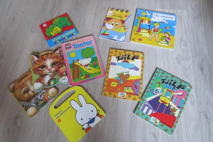 Kinderboekjes Foto 4247, Livres, Livres pour enfants | 0 an et plus, Utilisé, 1 à 2 ans, Livre à déplier, à toucher ou à découvrir