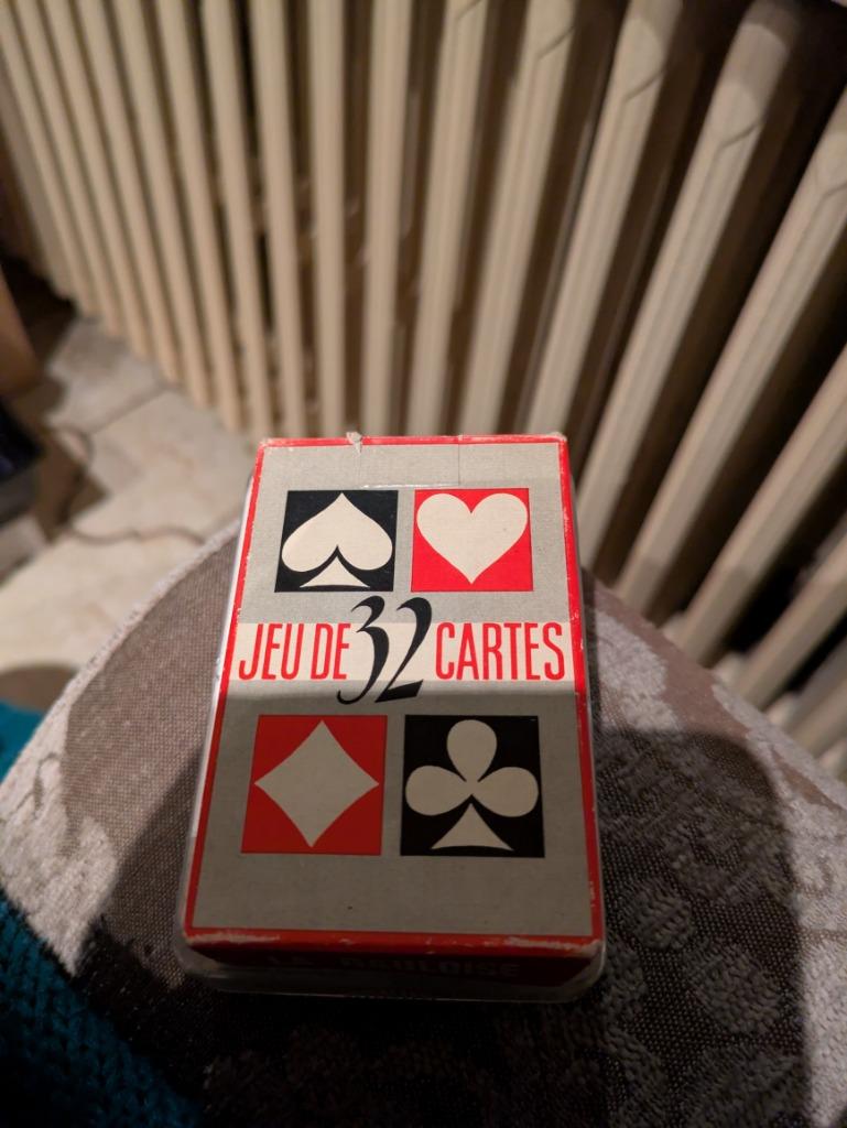 Jeu de 32 cartes, Enlèvement ou Envoi, Comme neuf, Carte(s) à jouer