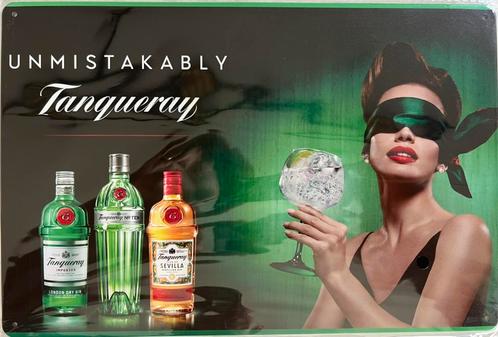 Reclamebord vintage Tanqueray gin - mancave poolhouse nieuw, Verzamelen, Merken en Reclamevoorwerpen, Nieuw, Reclamebord, Ophalen of Verzenden
