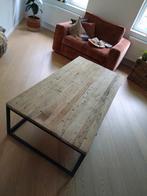 Salontafel hout, Huis en Inrichting, Tafels | Salontafels, Ophalen, Gebruikt, 50 tot 100 cm, Landelijk