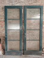 Ijzeren deuren, Doe-het-zelf en Bouw, Deuren en Vliegenramen, Ophalen, Glas