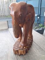 Houten Olifant, Ophalen