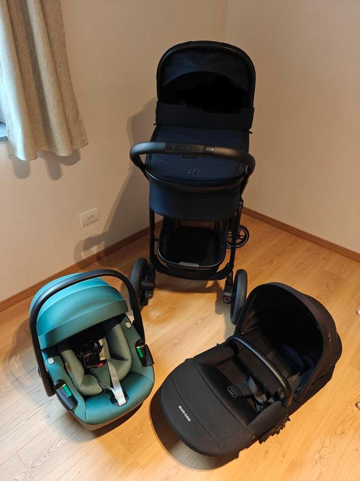 Kinderwagen Maxi-Cosi Plaza Plus + Maxi-cosi Pebble 360 Pro, Kinderen en Baby's, Kinderwagens en Combinaties, Kinderwagen, Maxi-Cosi