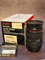 Canon EF24-70mm f/2.8L USM Zoom Lens, Audio, Tv en Foto, Foto | Lenzen en Objectieven, Ophalen, Zo goed als nieuw, Zoom