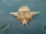 brevet parachutiste armée française  numéroté, Ophalen of Verzenden, Landmacht, Lintje, Medaille of Wings
