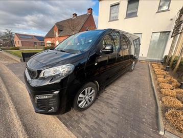 Expert Long Premium L3 2.0 BlueHDi 120 pk Stop&Start EAT8, Auto's, Bestelwagens en Lichte vracht, USB, Zwart, Diesel, Grijs