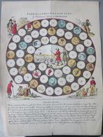 Nederlandsch Ganze Spel Ganzenbord Mindermann 1820, Hobby en Vrije tijd, Gezelschapsspellen | Bordspellen, Ophalen of Verzenden