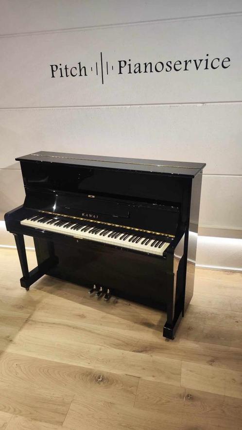 Kawai CS 21 in bijna nieuwstaat+ bank geleverd met garantie, Musique & Instruments, Pianos, Comme neuf, Piano, Noir, Enlèvement ou Envoi