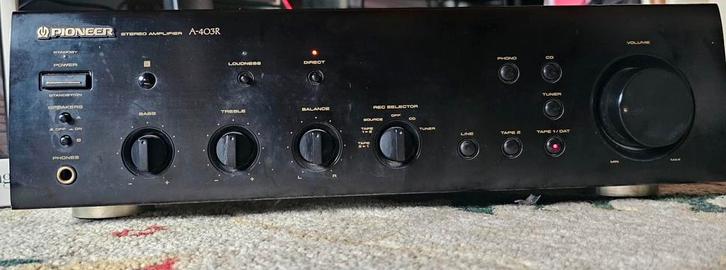 Versterker Pioneer A 403, Audio, Tv en Foto, Versterkers en Ontvangers, Zo goed als nieuw, Stereo, Pioneer, Ophalen of Verzenden