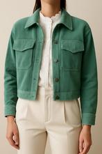 Veste velours verte, Enlèvement ou Envoi, Taille 36 (S), Comme neuf, Vert