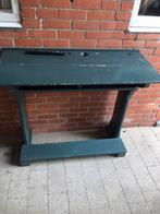 Oud schoolbankje, Ophalen, Gebruikt