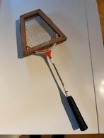 vintage Donnay avec un tendeur de raquette en bois attaché., Sports & Fitness, Badminton, Enlèvement ou Envoi, Utilisé, Raquette(s)