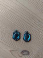 Antieke scapelier, religieuze hanger, zilver 2 stuks, Handtassen en Accessoires, Bedels, Ophalen of Verzenden, Zilver