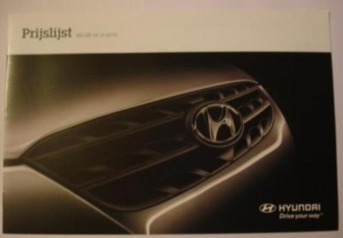 Hyundai prijslijst 10/2010 Brochure Catalogue Prospekt, Boeken, Auto's | Folders en Tijdschriften, Nieuw, Overige merken, Verzenden