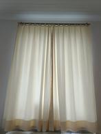 Gordijnen lichtgele (1m78-1m80 hoog), Ophalen, 100 tot 150 cm, Stijlvol landelijk, Zo goed als nieuw
