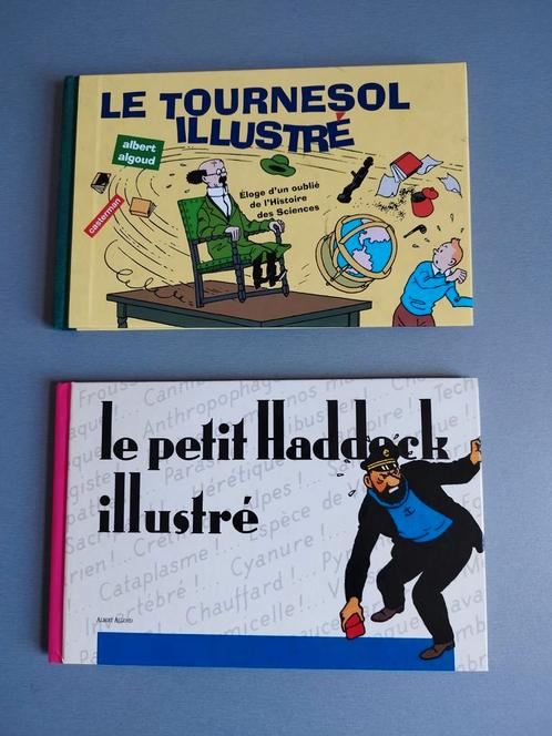 Le Tournesol illustré et Le petit Haddock ilustré Tintin, Livres, BD, Comme neuf, Série complète ou Série, Enlèvement ou Envoi