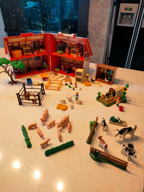 Grote set thema ’ BOERDERIJ ’, Enfants & Bébés, Jouets | Playmobil, Comme neuf, Enlèvement ou Envoi