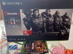 Xbox One X Gears Edition Black 1TO, Games en Spelcomputers, Games | Xbox One, Ophalen of Verzenden, Zo goed als nieuw