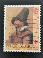 Belgie 1993 - Rode Kruis - Kunst - Adriaen Brouwer, Postzegels en Munten, Postzegels | Europa | België, Ophalen of Verzenden, Gestempeld