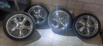 jantes chrome auto bmw E36 E46 série 1 etc - 18p - neuve ! beschikbaar voor biedingen