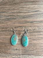 Boucles d'oreilles en amazonite, Bijoux, Sacs & Beauté, Boucles d'oreilles, Avec pierre précieuse, Bleu, Argent, Pendantes