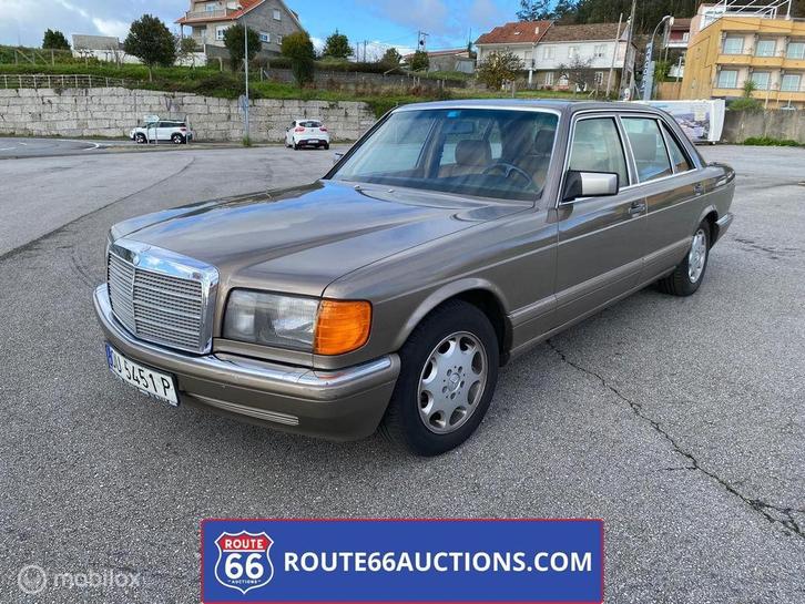 Mercedes-Benz 300 SEL | 1989 | Route 66 Auctions, Auto's, Oldtimers, Bedrijf, Te koop, Mercedes-Benz, Benzine, Overige carrosserie