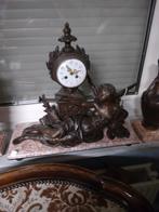 Klok stel 3delig  engelen, loopt 100procent goed, Ophalen