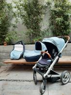 Mutsy kinderwagen, reiswieg, voetenzak, adapter maxi cosi, Gebruikt, Verstelbare duwstang, Combiwagen, Mutsy