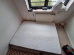 Matelas IKEA HAFSLO 140x200 – Semi-ferme, Huis en Inrichting, Slaapkamer | Boxsprings, Ophalen, Zo goed als nieuw, Grijs, 200 cm