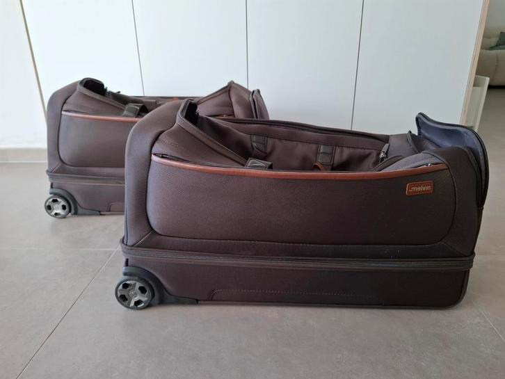 Set van 2 reistassen, Handtassen en Accessoires, Tassen | Reistassen en Weekendtassen, Gebruikt, Ophalen