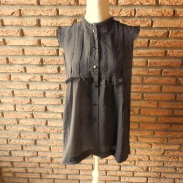 (140)- blouse femme t.40 noire - G&L - neuve