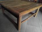 salontafel in massief bamboe inklapbaar nieuw, Huis en Inrichting, Ophalen, Nieuw