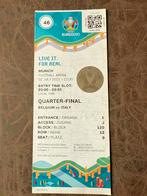 Ticket EK 2022 belgium vs italy, Verzamelen, Verzenden, Zo goed als nieuw, Overige typen