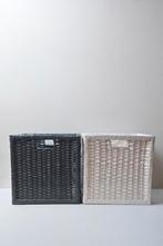 2 Paniers en rotin tressé avec anses - BRANÄS Ikea, Enlèvement ou Envoi, Panier