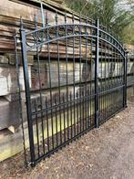 Prachtige smeedijzeren poort – 290 cm doorgang, Ophalen, Zo goed als nieuw