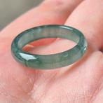 # Natuurlijke onbehandelde type A jadeïet jade ring, Verzenden, Zo goed als nieuw