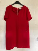 Rode jurk met vooraan 2 zakken en achteraan rits, 40, Mer du, Mer du Nord, Maat 38/40 (M), Ophalen of Verzenden, Zo goed als nieuw