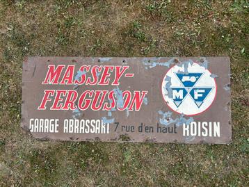 Tôle publicitaire vintage Massey Ferguson reclame bord beschikbaar voor biedingen