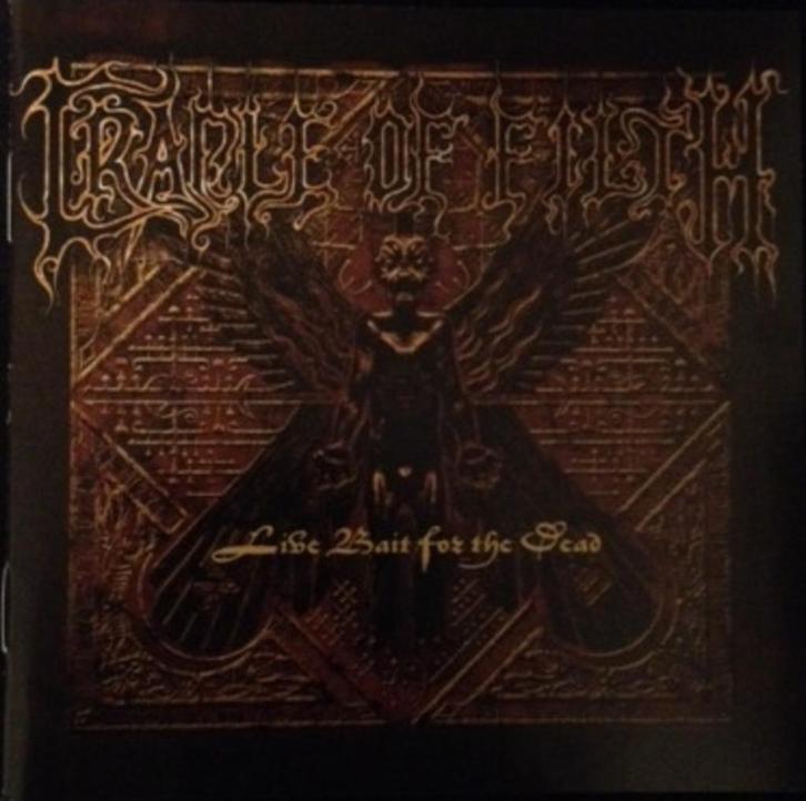 989 - CRADLE OF FILTH - LIVE BAIT FOR THE DEAD - 2CD - NIEUW, Cd's en Dvd's, Cd's | Hardrock en Metal, Nieuw in verpakking, Verzenden