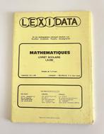 Livret Lexidata Mathématiques pour enfants de 7 à 9 ans, Gebruikt, Aucun, Rekenen, Ophalen of Verzenden
