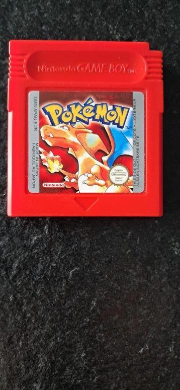 Nintendo Gameboy Pokémon Red Version batterij ok beschikbaar voor biedingen